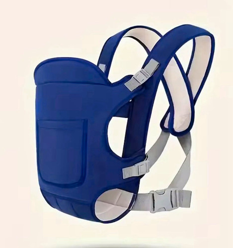 Blue baby carrier - carrier, x-shaped