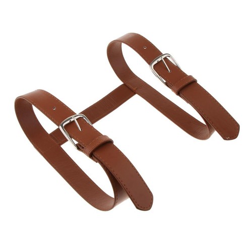 Premium leather strap buckle - leather, h