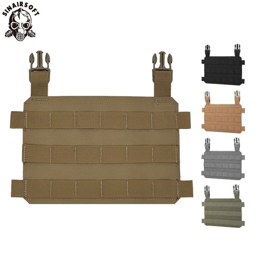 Tactical molle placard - molle, front
