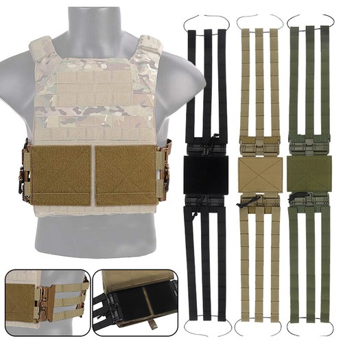 Quick release buckle set vest - release,