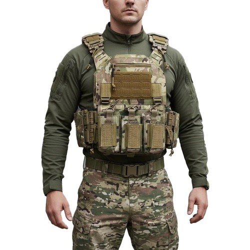 Tactical vest airsoft molle - vest,